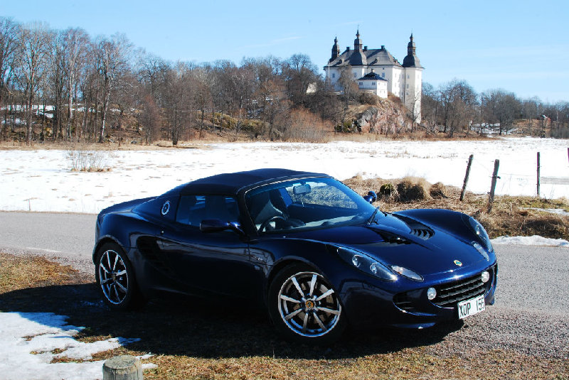 Vid Ekenäs slott utanför Linköping.
