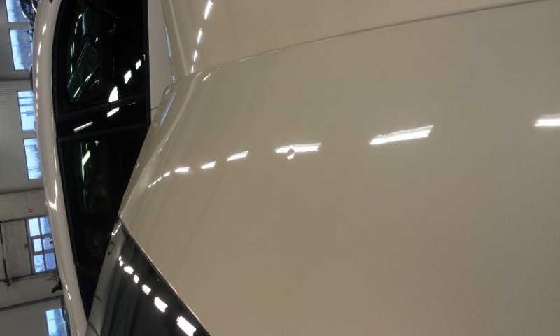 Liten bula på bakluckan.