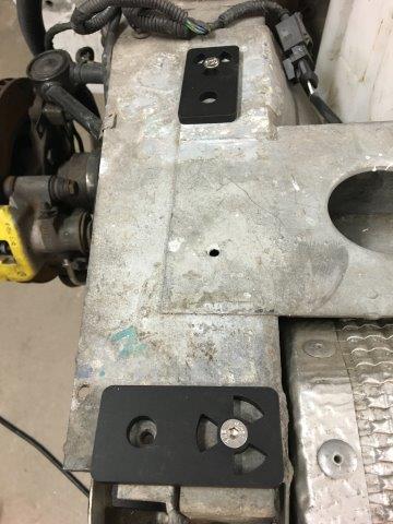 Brickorna som ersätter de gamla tejpade