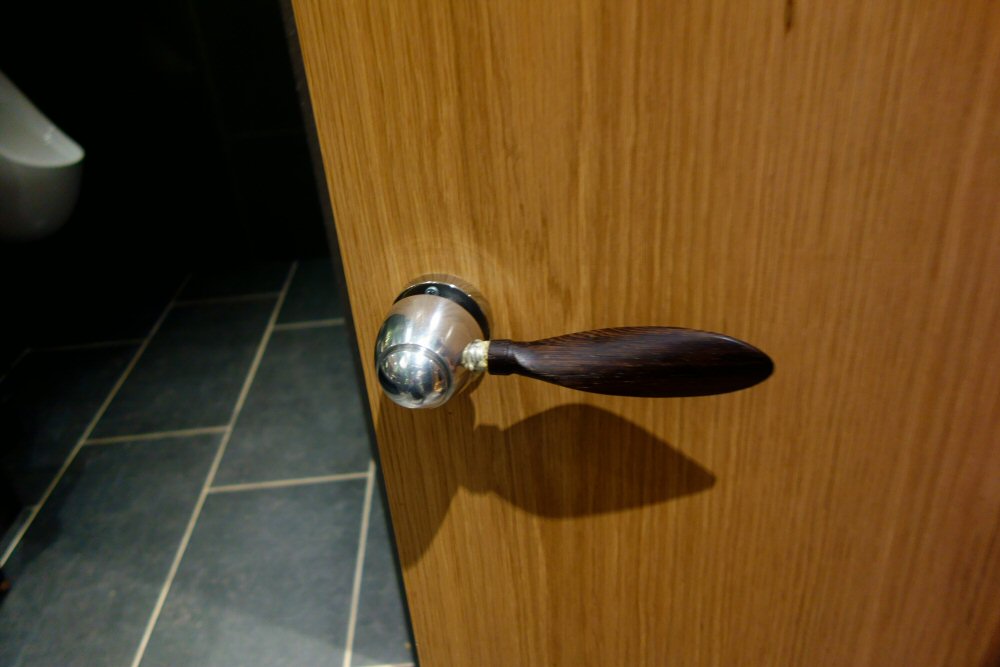 Dörrhandtag formad som en propeller
