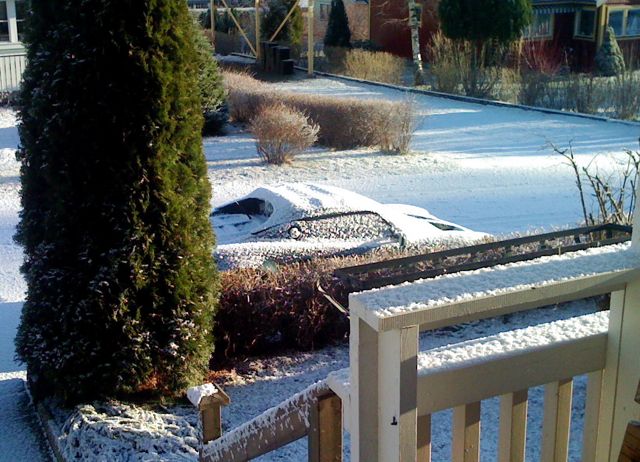 Första dagen i Sverige....