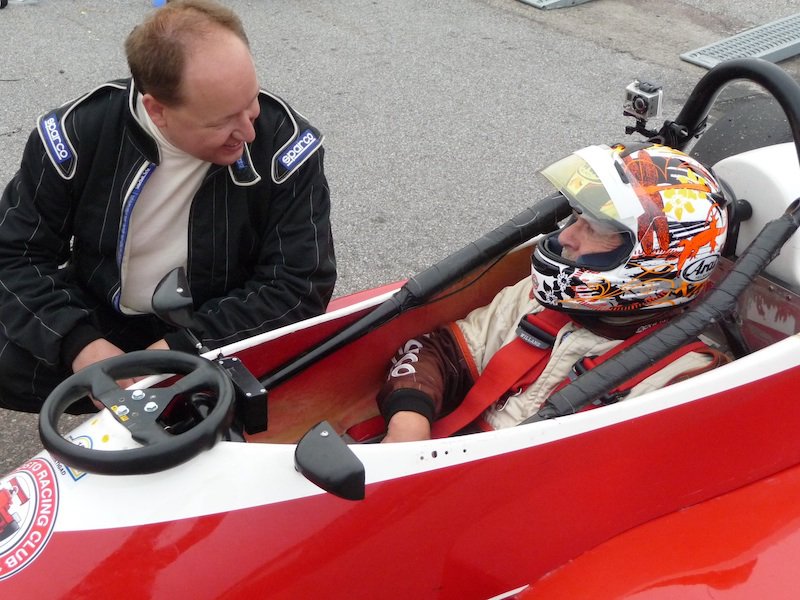 Briefing ifrån Formelbilens ägare Martin