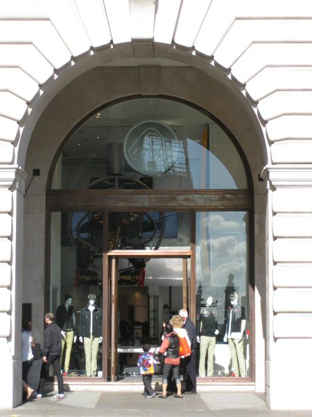 Utifrån Regent Street.